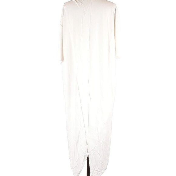 NAP Grecian white flowy angel like minimalistic laganlook maxi dress NWT medium - Picture 3 of 8